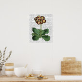 Poster Primula Aurium Rouge (Cuisine)