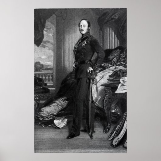 Poster Prince Albert, après la peinture de 1859 (Devant)