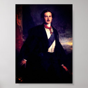 Poster Prince Albert de Saxe-Cobourg et Gotha Sachsen Pos