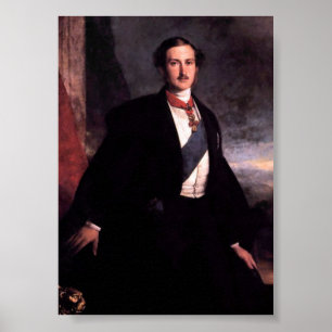 Poster Prince Albert de Saxe-Cobourg et Gotha Saxe