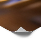 Poster Prince bébé garçon or palais couronne bleu ethniqu (Coin)