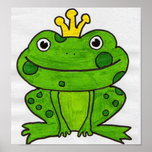 Poster Prince de grenouille (Devant)