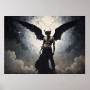 Poster Prince de l'Enfer Lucifer