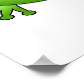 Poster Prince Frog et Prince Frog Princess, with heart. (Coin)