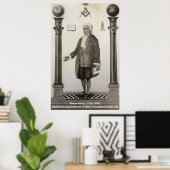 Poster Prince Hall (c. 1735-1807) (Bureau à domicile)