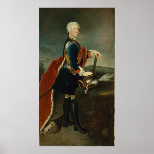 Poster Prince héritier Frederick II, c.1736 (Devant)