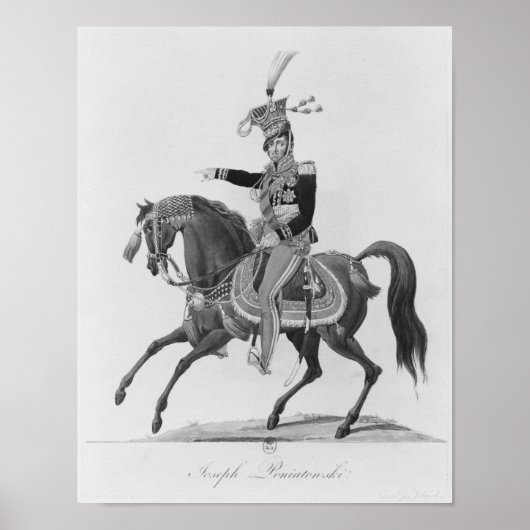 Poster Prince Jozef Antoni Poniatowski (Devant)