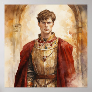 Poster Prince médiéval