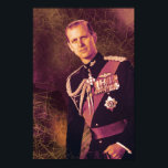 Poster Prince Philip<br><div class="desc">Un hommage au Prince Philip aux fans de la famille royale tient cette version pop art mettant en vedette le Prince Philip quand il était jeune.</div>