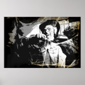 Poster Prince Vampire - Conception Halloween (Devant)