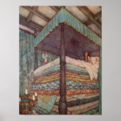 Poster Princess and Pea Poster Rackham Fairytale (Devant)