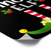 Poster Princess Christmas Elf Matching Pajama X-mas Party (Coin)