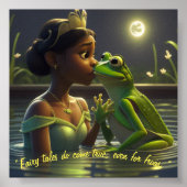 Poster Princess & Frog (Devant)