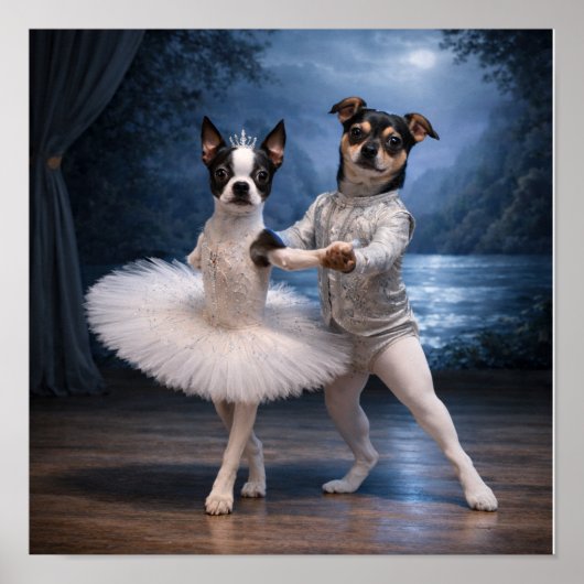 Poster "Princess Odette & Prince Siegfried" (1) (Devant)