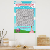 Poster Princess Party Frame Prop pour Photo Booth (Cuisine)