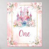 Poster Princess Royal Castle 5e anniversaire Numéro de ta (Devant)