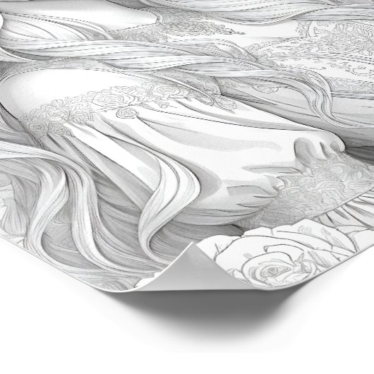 Poster Princess scratch Art (Coin)