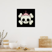 Poster Princess Skull (Cuisine)
