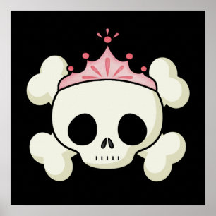 Poster Princess Skull