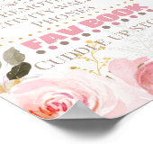 Poster Princess Swan Premier anniversaire Jalon (Coin)