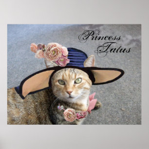 POSTER PRINCESS TATUS /ELEGANT CAT, GRAND DIVA CASQUETTE 
