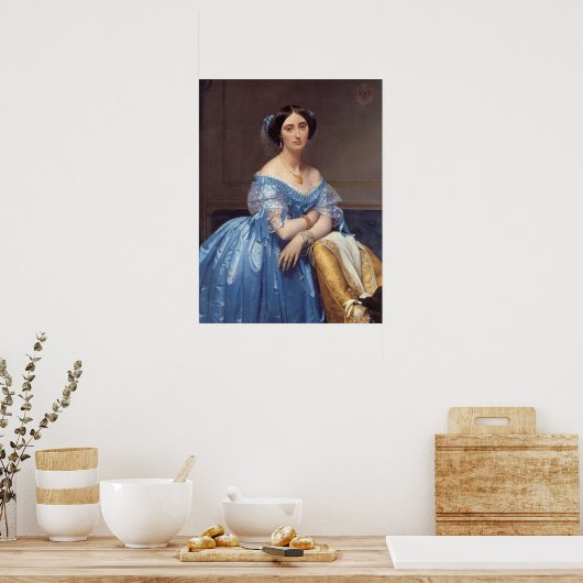 Poster 'Princesse Albert de Broglie' (Cuisine)