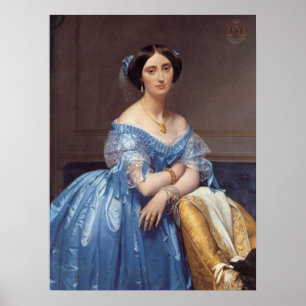 Poster 'Princesse Albert de Broglie'