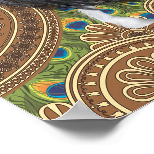 Poster Princesse amérindienne et Stallions sauvages (Coin)