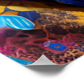 Poster Princesse avec bracelet en gras (Coin)