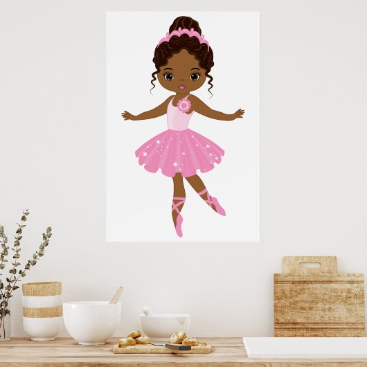 Poster Princesse Ballerina (Cuisine)