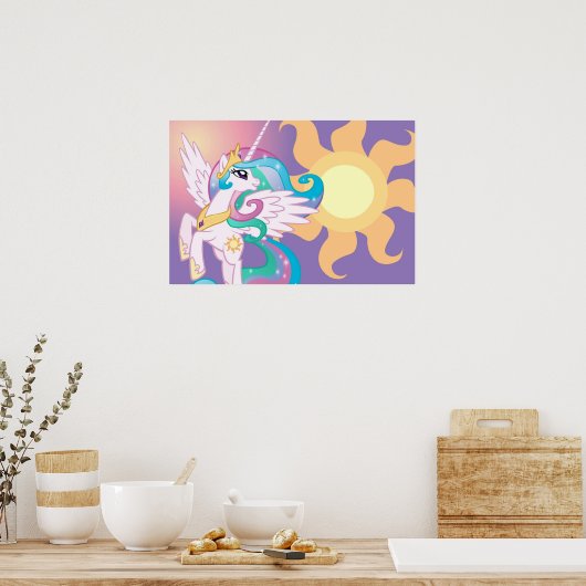 Poster Princesse Celestia (Cuisine)