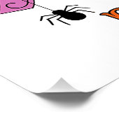 Poster princesse citrouille, halloween (Coin)