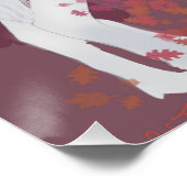 Poster Princesse dans la forêt rose | Fairytale | Whimsiq (Coin)