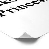 Poster Princesse de basket-ball (Coin)