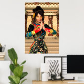 Poster Princesse de Chine (Bureau à domicile)