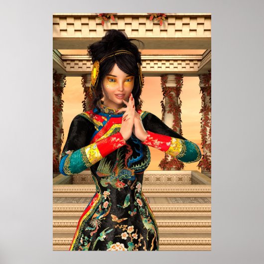 Poster Princesse de Chine (Devant)