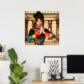 Poster Princesse de Chine (Bureau à domicile)