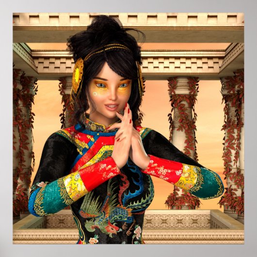 Poster Princesse de Chine (Devant)