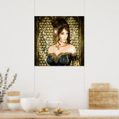 Poster Princesse de conte de fées (Cuisine)