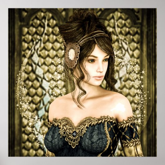 Poster Princesse de conte de fées (Devant)