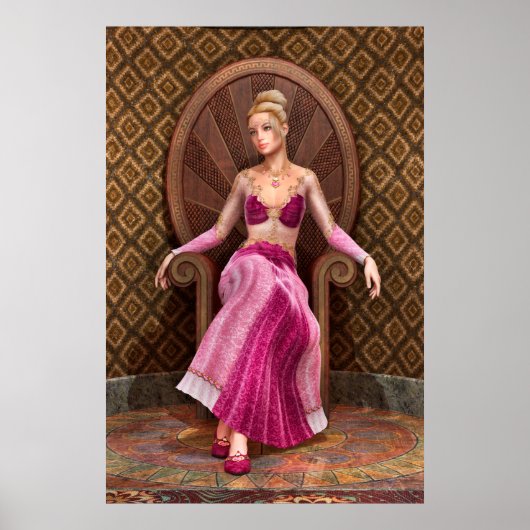 Poster Princesse de conte de fées (Devant)
