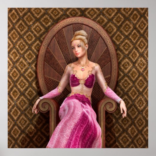 Poster Princesse de conte de fées (Devant)
