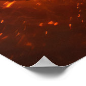 Poster Princesse de guerrier noir sur Cheval noir — Imagi (Coin)