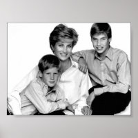 Princesse Diana et ses fils
