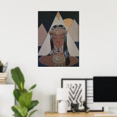 Poster Princesse égyptienne (Bureau à domicile)