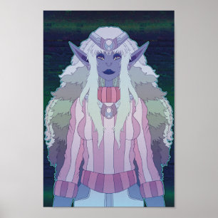 Poster Princesse elfe