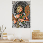 Poster Princesse et Dragon (Cuisine)