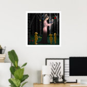 Poster Princesse et Gobelins (Bureau à domicile)