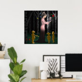 Poster Princesse et Gobelins (Bureau à domicile)
