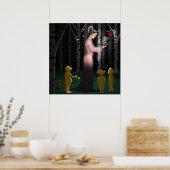 Poster Princesse et Gobelins (Cuisine)
